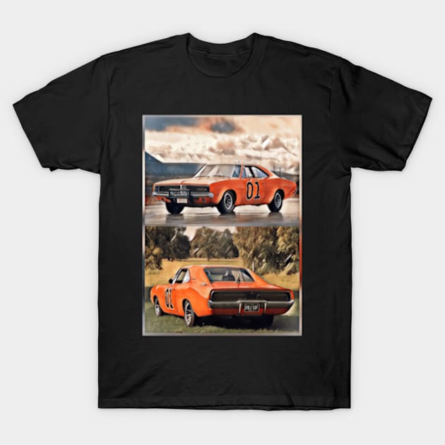 Dukes Of Hazzard Rebel Run Ins T-Shirt by anyone heart